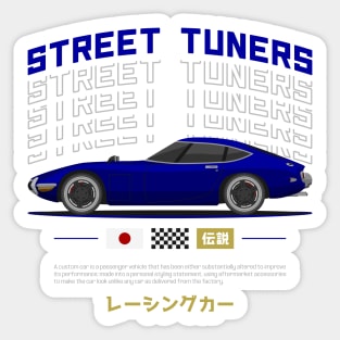 Tuner Blue 2000 GT JDM Sticker